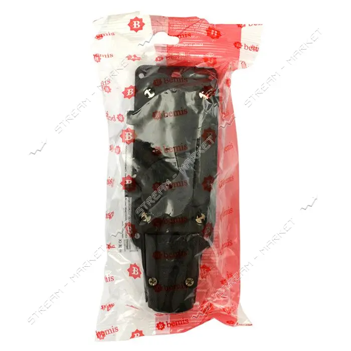 Розетка двойная каучук Bemis BK1-1402-3612 IP54