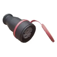 Разъем Bemis BK6-3504-2311 с заглушкой 3х32А каучук                                                 