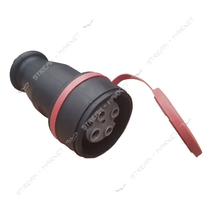 Разъем Bemis BK6-3504-2311 с заглушкой 3х32А каучук