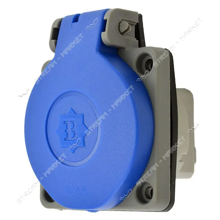 Розетка на механизм с крышкой Bemis BY8-1402-2700 1x16А