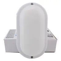 Светильник Techno Systems LED Oval Ceiling 12W-220V-960L-6500K-IP65 ЖКХ овал                        