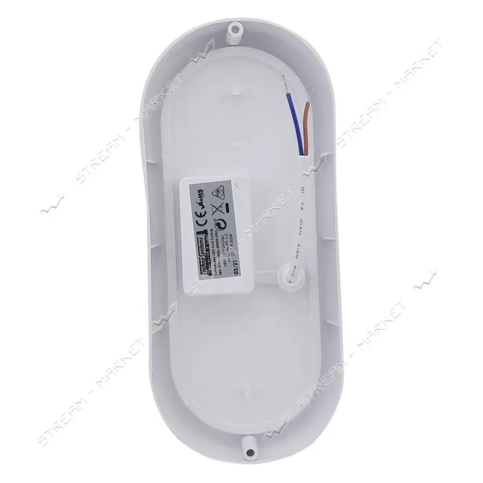 Светильник Techno Systems LED Oval Ceiling 18W-220V-1440L-6500K-IP65 ЖКХ овал                       