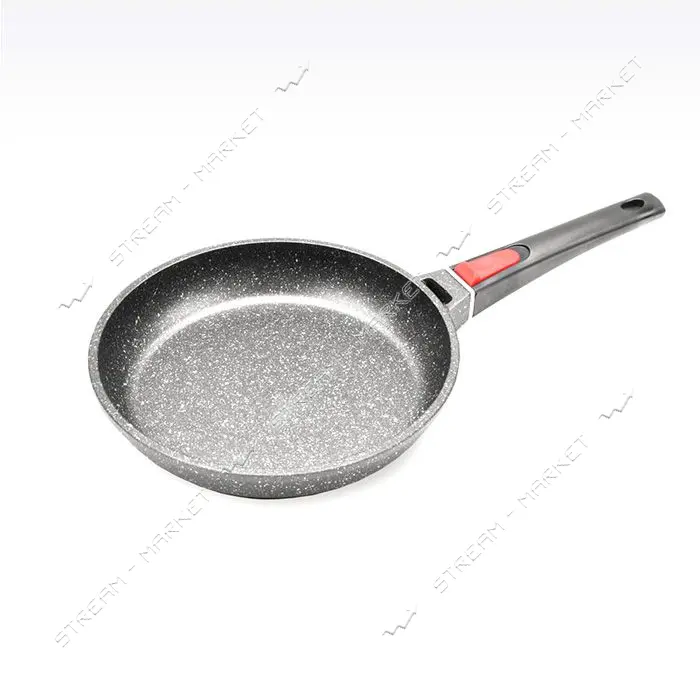 Сковорода Maestro MR-4928 d28см h5.5см покрытие антипригарное гранит без крышки
