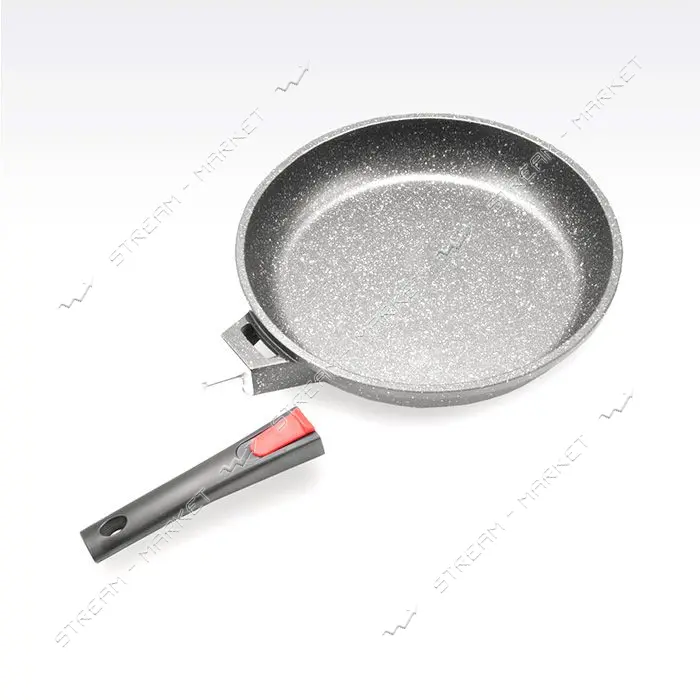 Сковорода Maestro MR-4928 d28см h5.5см покрытие антипригарное гранит без крышки