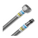 Шланг подвода воды к смесителю из нержавеющей стали Eco-Flex М10х1/2"В 50см 1шт