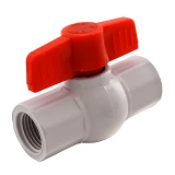 Кран пластиковый шаровый  1/2" внутренняя резьба                                                    