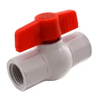 Кран пластиковый шаровый  1/2" внутренняя резьба                                                    