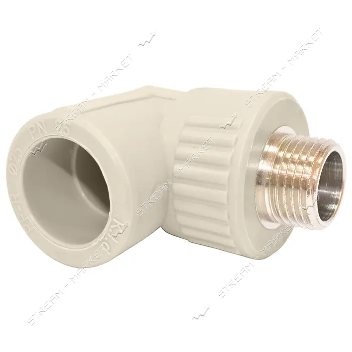 Угол полипропиленовый 25x1/2"Н KLD