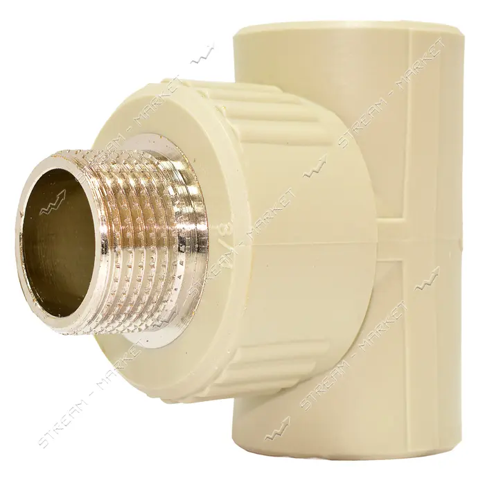 Тройник полипропиленовый 25х3/4"Н KLD                                                               