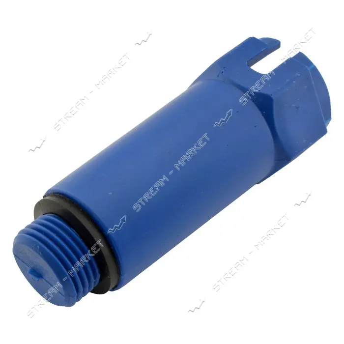 Пробка ремонтная KLD PPR длинная 1/2"Н синяя                                                        