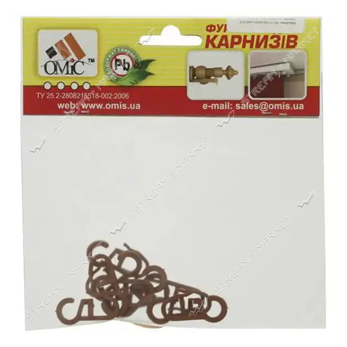 Крючок для кольца 10шт черешня Польша