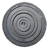 Плита чугунная земляная круглая d500                                                                