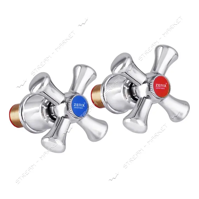 Ручки Zerix Handles SET-A827 из керамики с кранбуксами 2шт