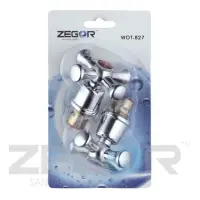 Комплект ручек буксового смесителя ZEGOR WOT-827                                                    