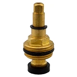 Кран букса для смесителя 1/2" квадратный маховик под узкую юбку резина                              
