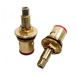 Кранбукса 1/2" керамика квадратный маховик под широкую юбку d24мм полуоборотная