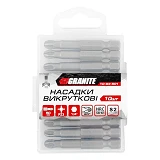 Насадки отверточные Granite 10-93-501 РZ3х50мм S2 10шт                                              