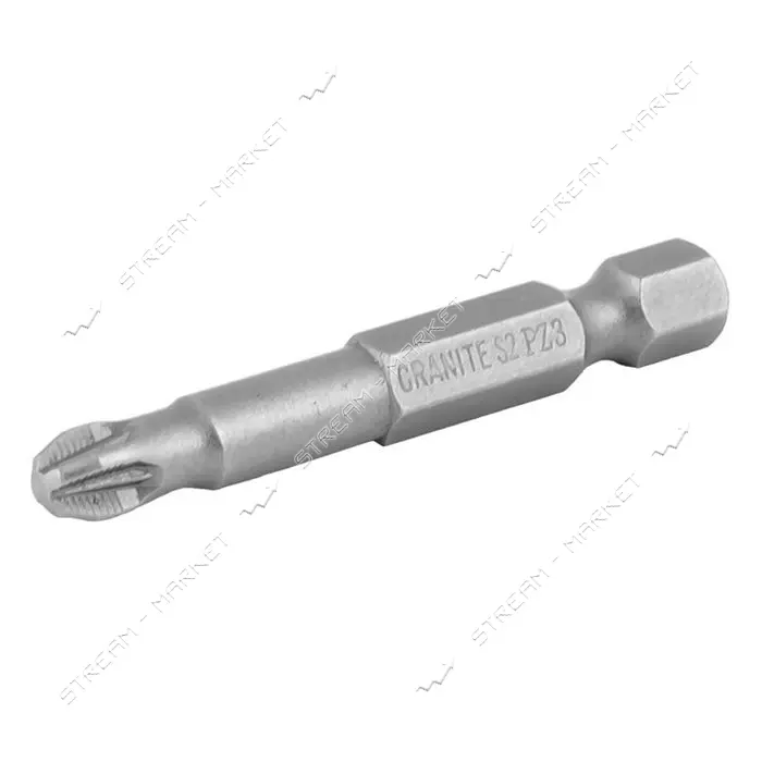 Насадки отверточные Granite 10-93-501 РZ3х50мм S2 10шт                                              
