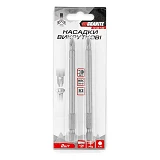 Насадки отверточные Granite 10-02-100 РН2х100мм S2 2шт                                              