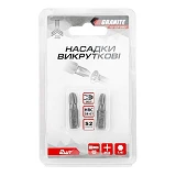 Насадки отверточные Granite 10-03-250 РН3х25мм S2 2шт                                               