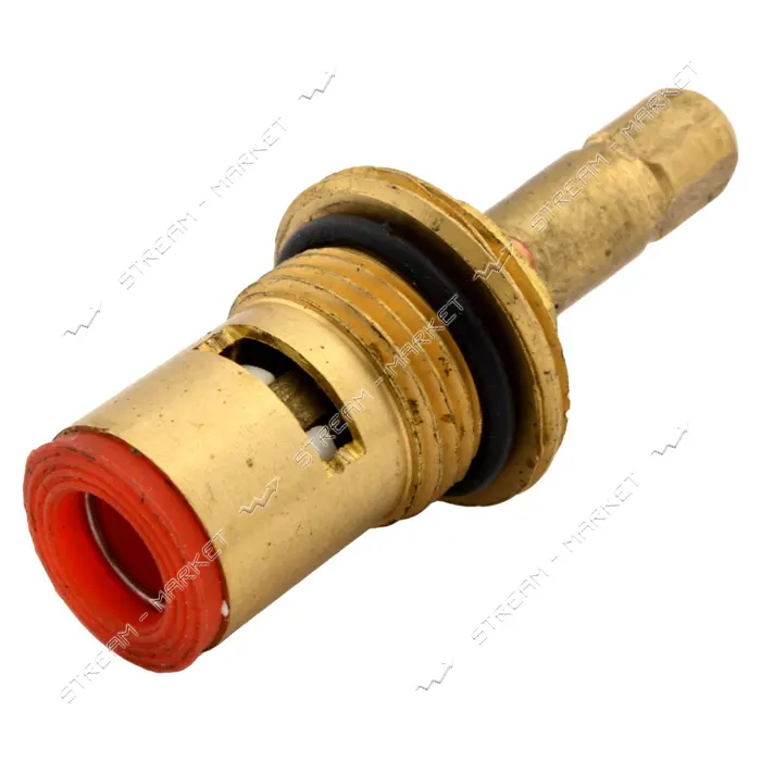 Кран букса для смесителя 3/8" квадратный маховик керамика                                           