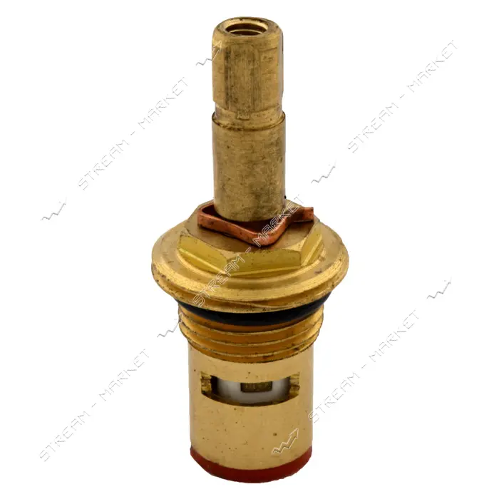 Кран букса для смесителя 3/8" квадратный маховик керамика                                           