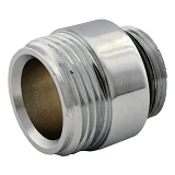 Переходник 3/4"*М22 корпуса смесителя на гусак крупная резьба F09                                   