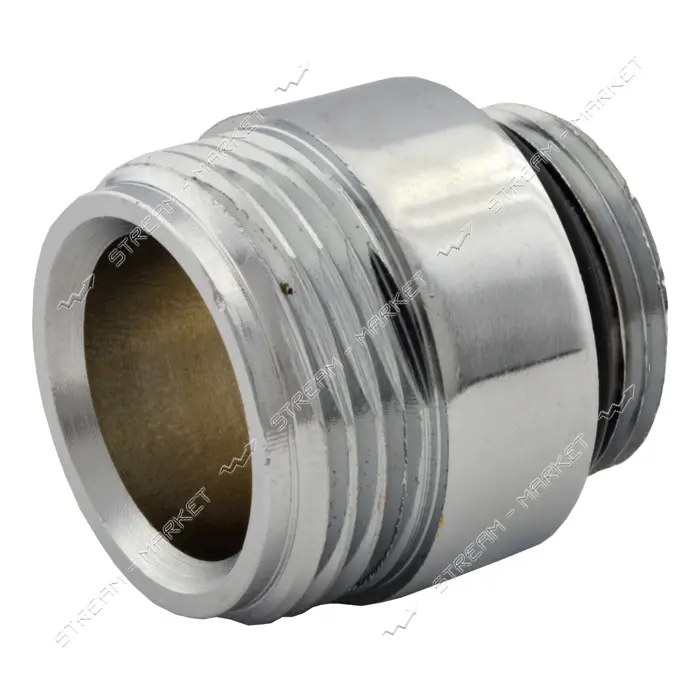 Переходник 3/4"*М22 корпуса смесителя на гусак крупная резьба F09                                   