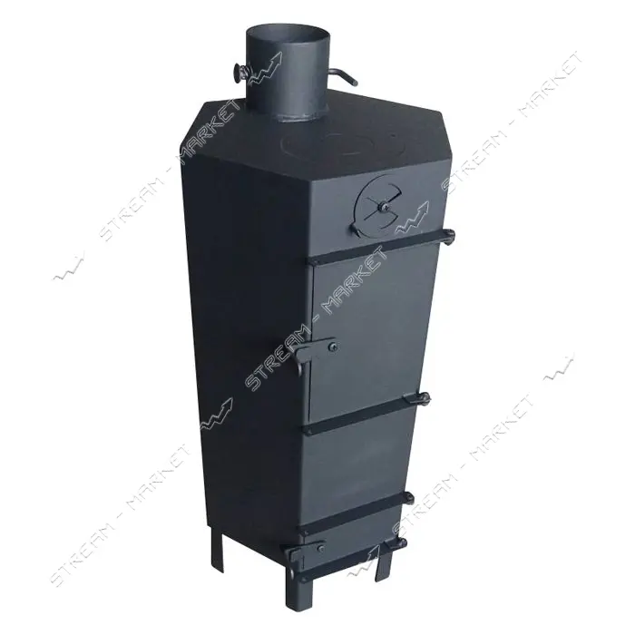 Буржуйка 760х350х350 40кв.м 18.5кг                                                                  