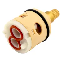 Картридж переключения душа Zegor WKF-2077A латунный 25мм                                            