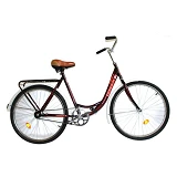 Велосипед General  26" Комфорт женский бордовый                                                     