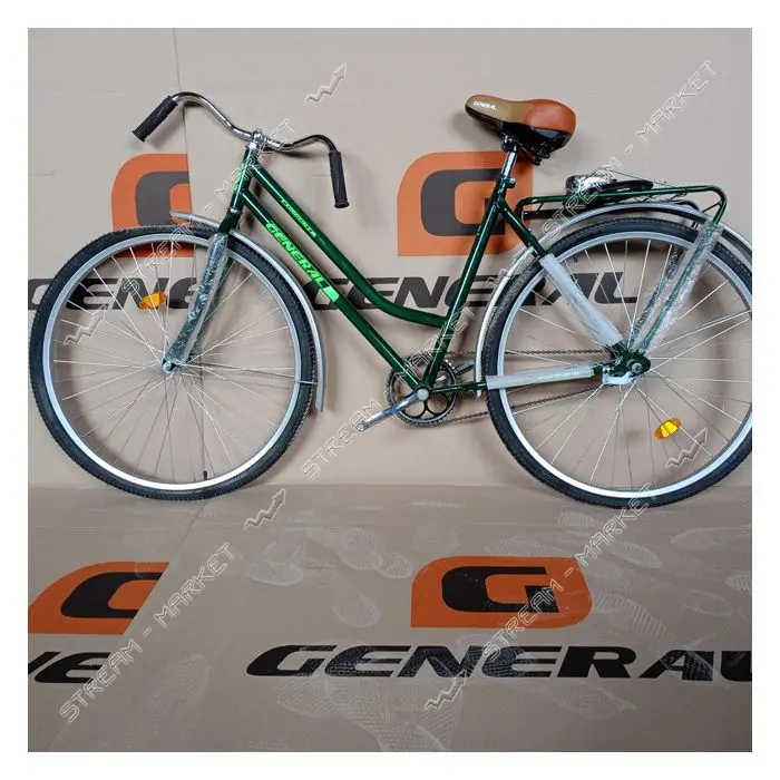 Велосипед General 28" Комфорт женский зеленый
