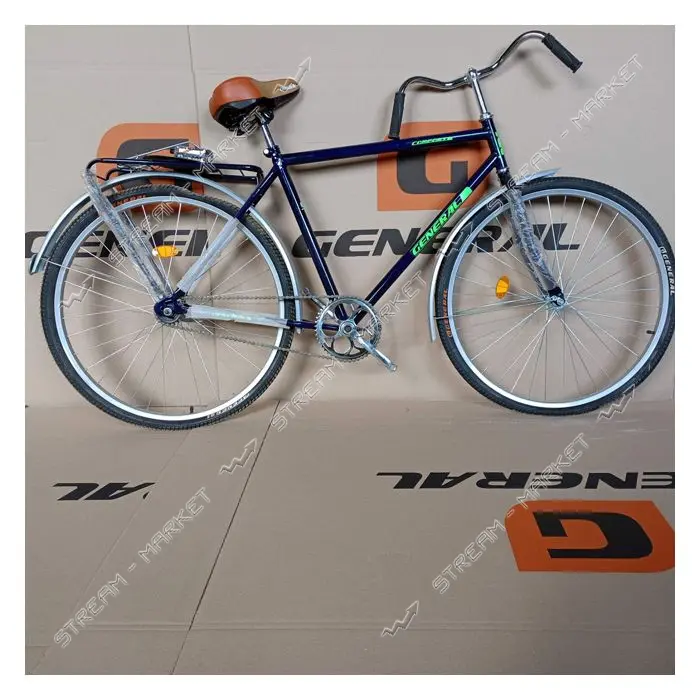 Велосипед General 28" Комфорт мужской синий                                                         