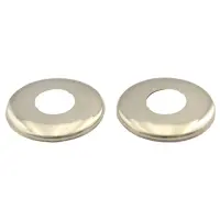 Чашка-декор для эксцентрика смесителя 3/8" d40мм плоская                                            