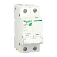 Автоматический выключатель двухполюсный Schneider RESI9 10А С 6kA                                   