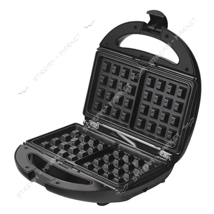 Бутербродница Rotex RSM222-B 800Вт антипригарное покрытие 4в1                                       