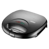 Вафельница Rotex RSM122-B 750Вт антипригарное покрытие с пластинами для вафель                      