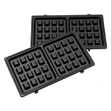 Вафельница Rotex RSM122-B 750Вт антипригарное покрытие с пластинами для вафель                      