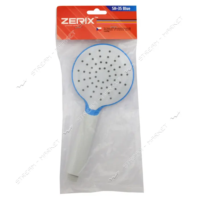 Лейка для душа Zerix SH-35 Blue                                                                     