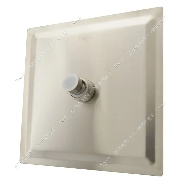 Лейка для душа Zerix SH-004.SUS-20x20см потолочная квадратная нержавеющая сталь SUS304