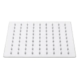 Лейка для душа Zerix SH-004.SUS-20x20см потолочная квадратная нержавеющая сталь SUS304