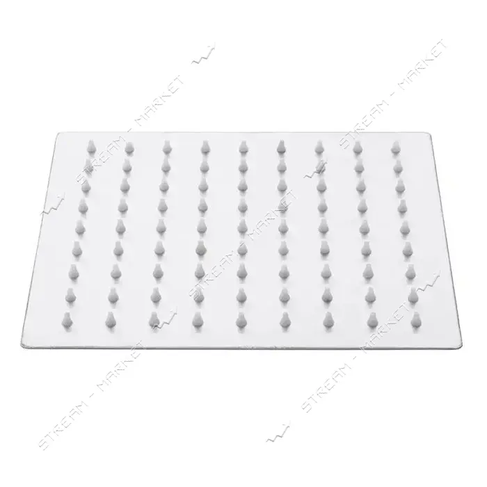 Лейка для душа Zerix SH-004.SUS-20x20см потолочная квадратная нержавеющая сталь SUS304