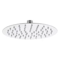 Лейка для душа Zerix SH-003.SUS-20cm потолочная из нержавеющей стали SUS304 круглая d20см           