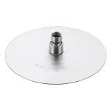 Лейка для душа Zerix SH-003.SUS-20cm потолочная из нержавеющей стали SUS304 круглая d20см           