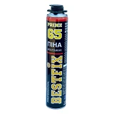 BESTFIX Gun foam 65 litres P-65 Пена монтажная профессиональная 860мл (выход 65л)                   