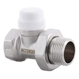 Кран термостатический прямой Koer KR.923 1"                                                         