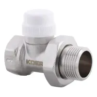 Кран термостатический прямой Koer KR.923 1"                                                         