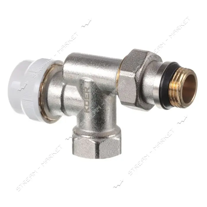 Кран термостатический Koer KR.931-Gi антипротечка осевой угловой 1/2"