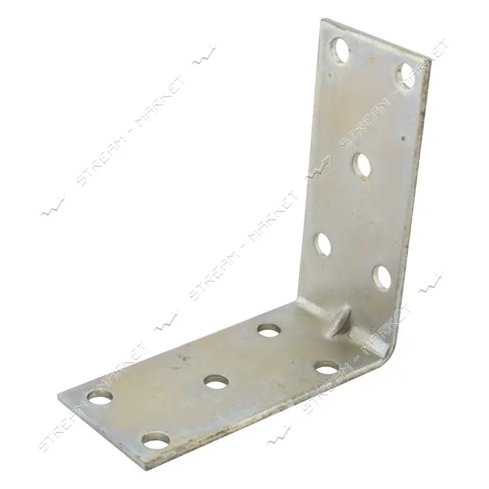 Уголок крепежный 65х65х30х1.8мм гальваника