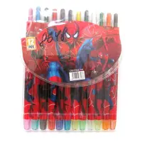 Мелки восковые набор Crayons SM L 12 цветов 8648